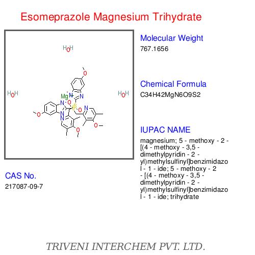 Esomeprazole Magnesium Trihydrate