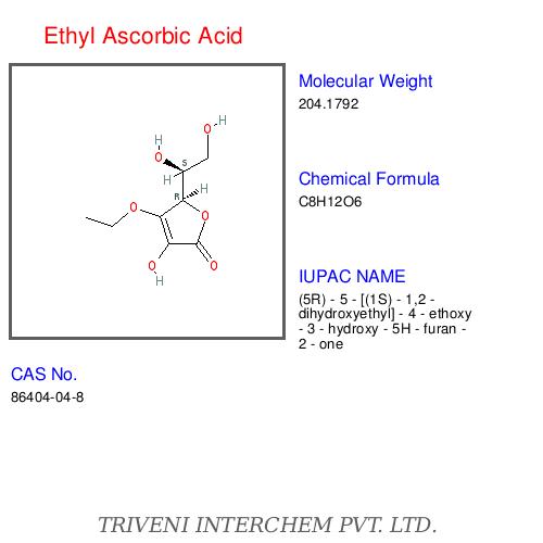 Ethyl Ascorbic Acid - White Crystalline Powder, CAS 86404-04-8 | Antioxidant, Skincare, Stabilizer, Cosmetic, Pharmaceutical