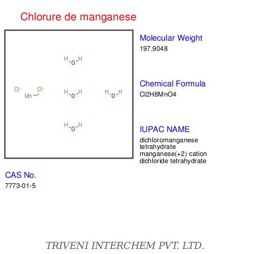 Chlorure de manganese