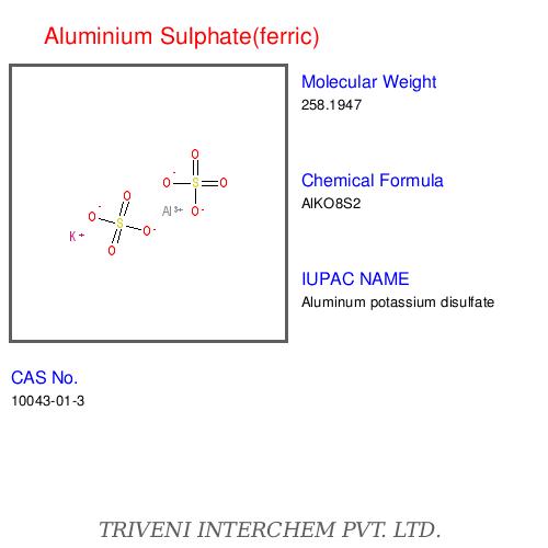 Aluminium Sulphate(ferric)