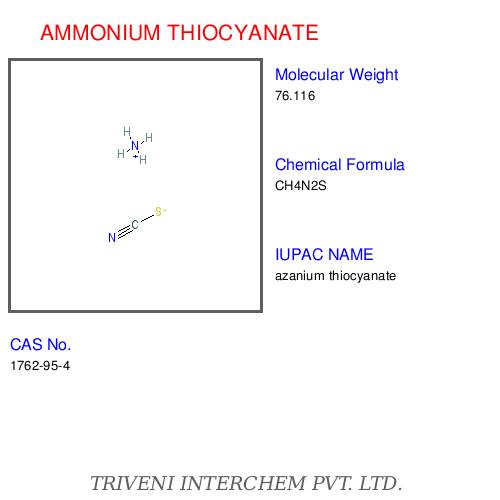 AMMONIUM THIOCYANATE