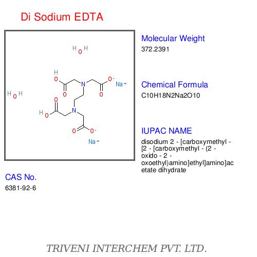 Di Sodium EDTA	