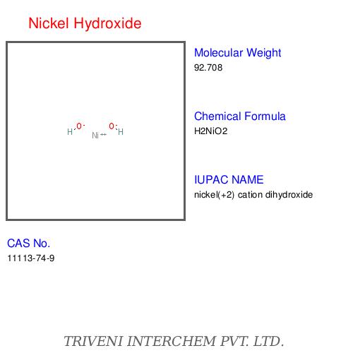 Nickel Hydroxide - Green, Ni(OH)2, 4.15 g/cm³ | High Purity, Consistent Quality, Wide Applications