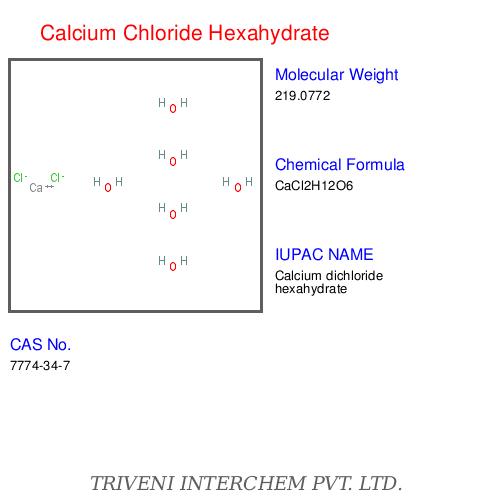 Calcium Chloride Hexahydrate