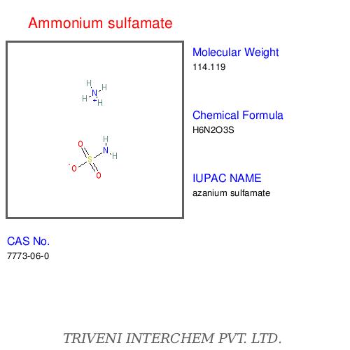 Ammonium sulfamate