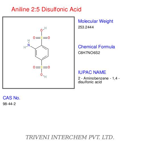 Aniline 2:5 Disulfonic Acid