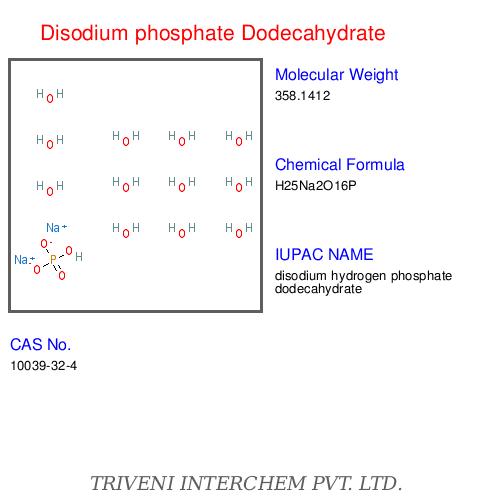 Disodium phosphate Dodecahydrate