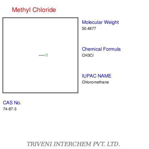 Methyl Chloride - Colorless Gas, Boiling Point -24.2°C, Density 0.92 g/cm³ | High Purity, Effective Cleaning, Versatile Solvent