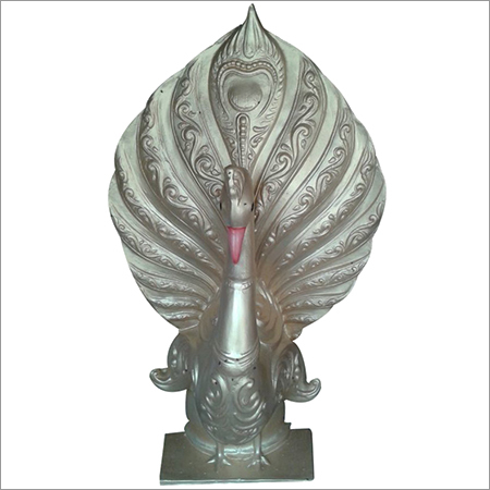 Wedding Fiber Peacock Statues