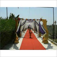 Wedding Mandap Fiber Pillars