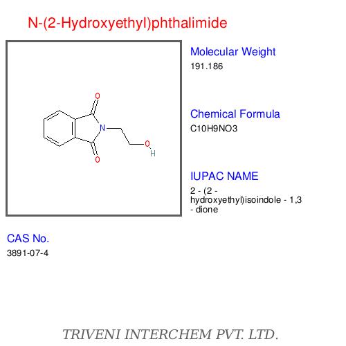 N-(2-Hydroxyethyl)phthalimide - White Crystalline Powder, CAS 2687-83-4 | High Purity, Versatile, Cost-Effective, Soluble in Organic Solvents