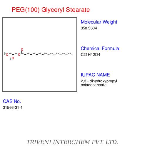 PEG(100) Glyceryl Stearate
