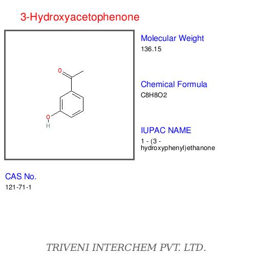 3-Hydroxyacetophenone - White Crystals, Boiling Point 261 °C | High Purity, Precise Synthesis, Versatile Applications, Effective Reagent