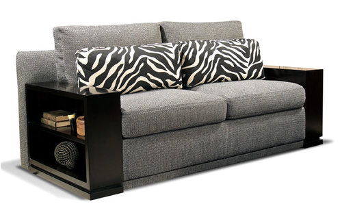 Two Sitter Wooden Sofa