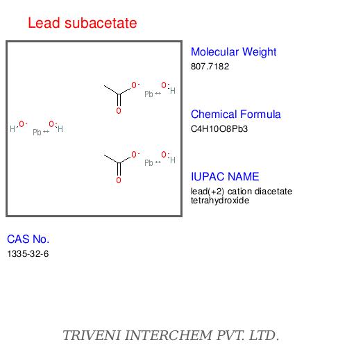 Lead Subacetate - White, 99% Purity, 25kg Drum | High Purity, Precise Formulation, Wide Applications