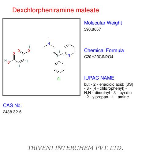 Dexchlorpheniramine maleate