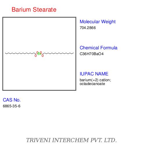 Barium Stearate - White Powder, CAS 637-49-4 | Lubricant, Water Repellent, High Purity, Fine Particle Size, Stable