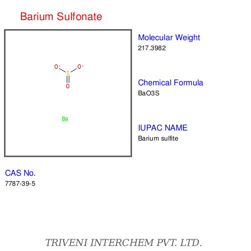 Barium Sulfonate - White Crystalline Powder, BaSO4, 99% Purity | Lubricant, Corrosion Inhibitor, High Purity Additive