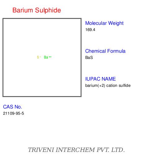 Barium Sulphide - White to Light Yellow, CAS 21109-95-5, BaS | High Purity, Reactive, Water Soluble, Corrosive