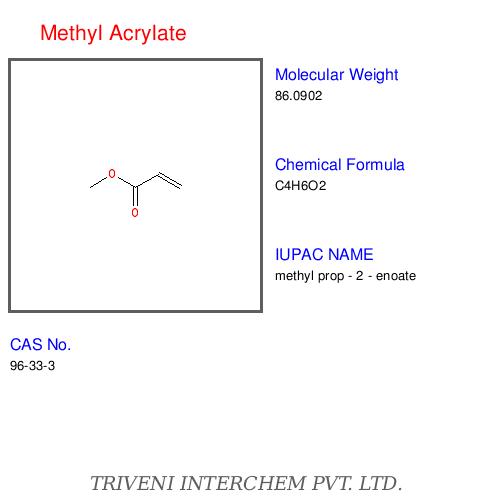 Methyl Acrylate - Colorless Liquid, Boiling Point 80°C | High Reactivity, Versatile Monomer, Easy Handling
