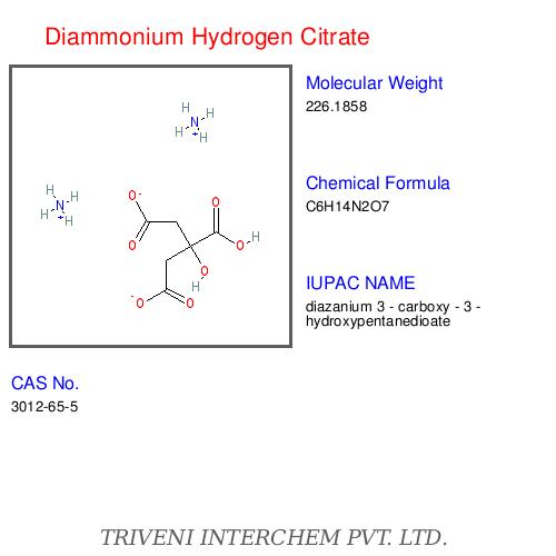 Diammonium Hydrogen Citrate