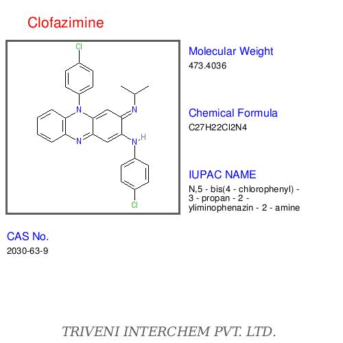 Clofazimine - Solid, C35H36N6O, 613.69 g/mol | Antibacterial, Anti-inflammatory, Leprosy Treatment