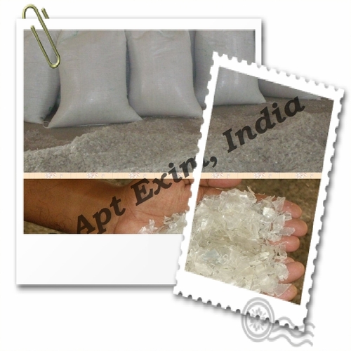Clear Plastic Scrap PET (Hot washed & Crushed)