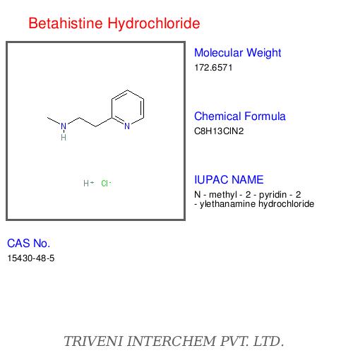Betahistine Hydrochloride