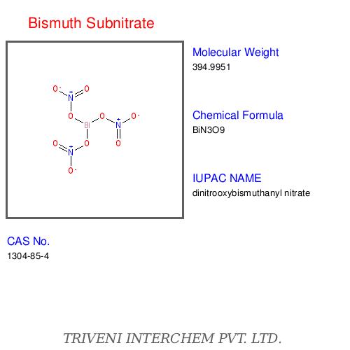 Bismuth Subnitrate
