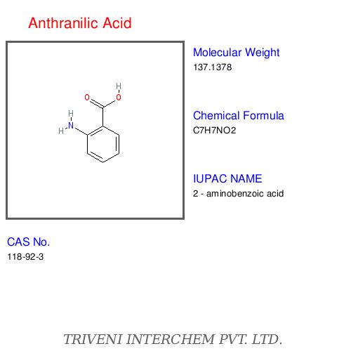 Anthranilic Acid - White Solid, 99% Purity | High Purity, Versatile Uses, Easy to Handle