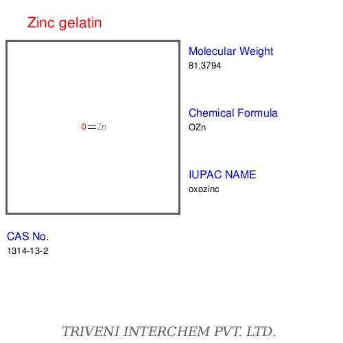 Zinc gelatin	