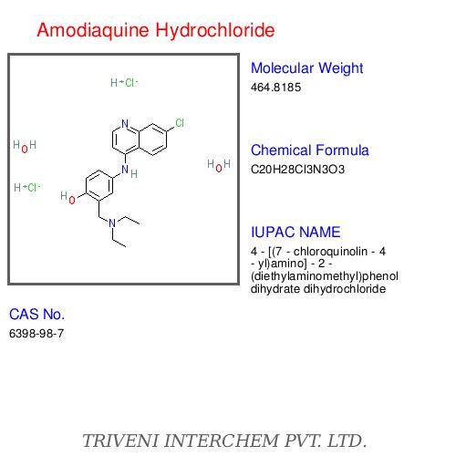 Amodiaquine Hydrochloride