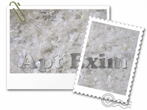White PET Bottles flakes Scrap