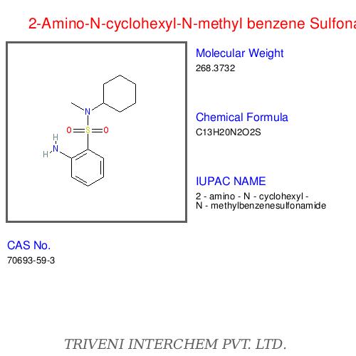 2-Amino-N-cyclohexyl-N-methyl benzene Sulfonamide