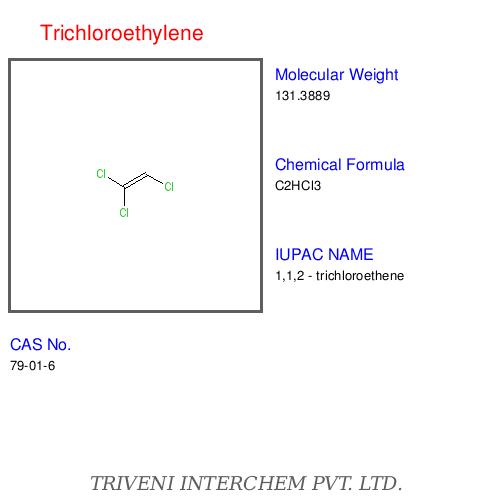 Trichloroethylene - Clear Liquid, Boiling Point 87°C, CAS 79-01-6 | Effective Cleaning, Solvent Properties, Degreasing Power
