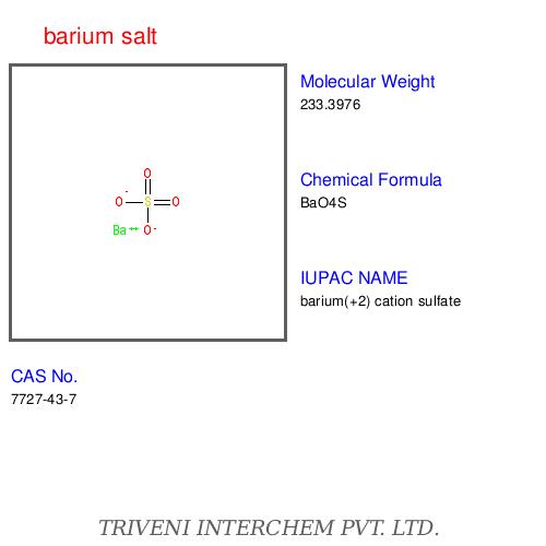 Barium Salt - White Crystalline Powder, BaCl2, 99% Purity | High Purity, Consistent Quality, Effective Results