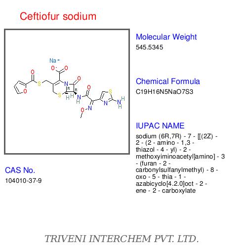 Ceftiofur sodium