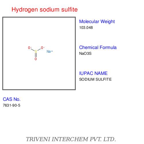 Hydrogen Sodium Sulfite - White Crystalline Powder, 99% Purity | High Purity, Effective Reducing Agent, Industrial Grade