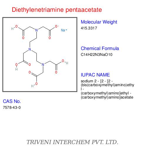Diethylenetriamine pentaacetate