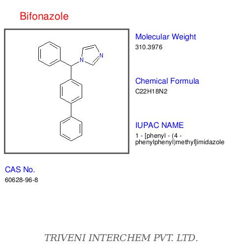 Bifonazole - White Crystalline Powder, 99% Purity | Antifungal Action, Fast Acting Skin Infection Treatment