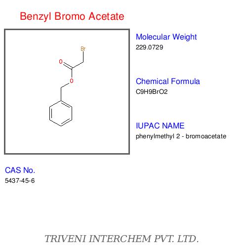 Benzyl Bromo Acetate - Clear Liquid, Boiling Point 250-254°C | High Purity, Precise Synthesis, Versatile Reagent