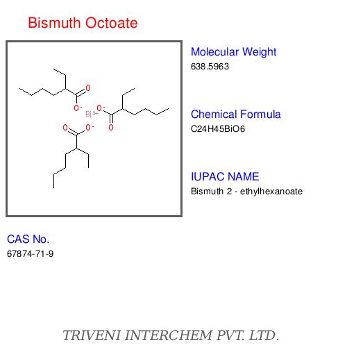 Bismuth Octoate - Bismuth tris(2-ethylhexanoate) Clear Liquid, 99% Purity | High Purity, Effective Catalysis, Excellent Stability