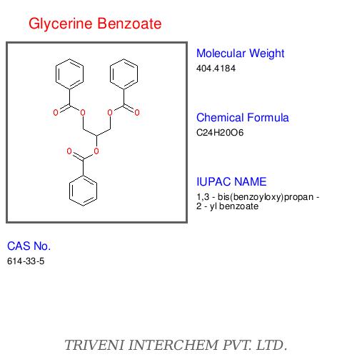 Glycerine Benzoate - White to Off-White, C32H30O6, CAS 56429-13-5 | High Purity, Effective Formulation, Versatile Applications