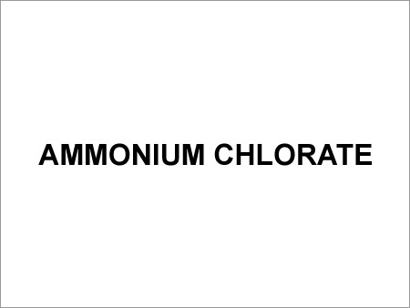 Chlorate