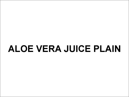 Aloe Vera Juice Plain