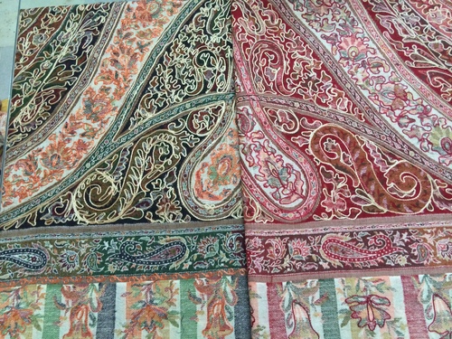 Wool Kani Double Beam Shawl