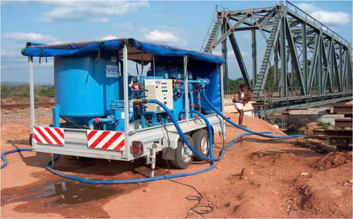 Trailer Mounted Wtp - Steel, 5000 Lph | Mobile Water Treatment, Easy Transport, On-site Solution