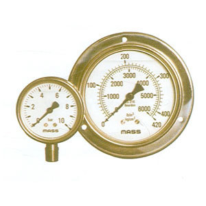 Stainless Steel Seaming design Glycerine Filled Gauges