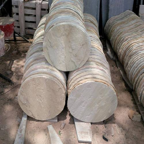 Mint Fossil Round Steps