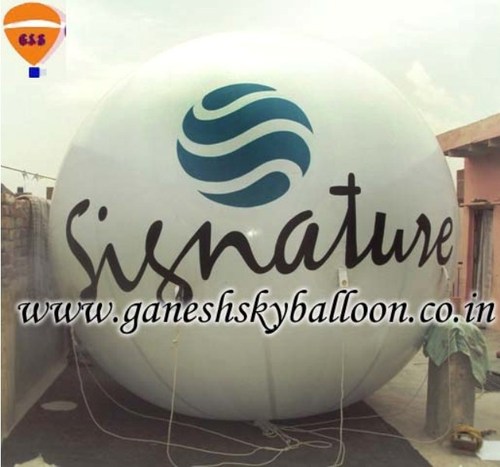 White Signature Advertising Sky Balloon